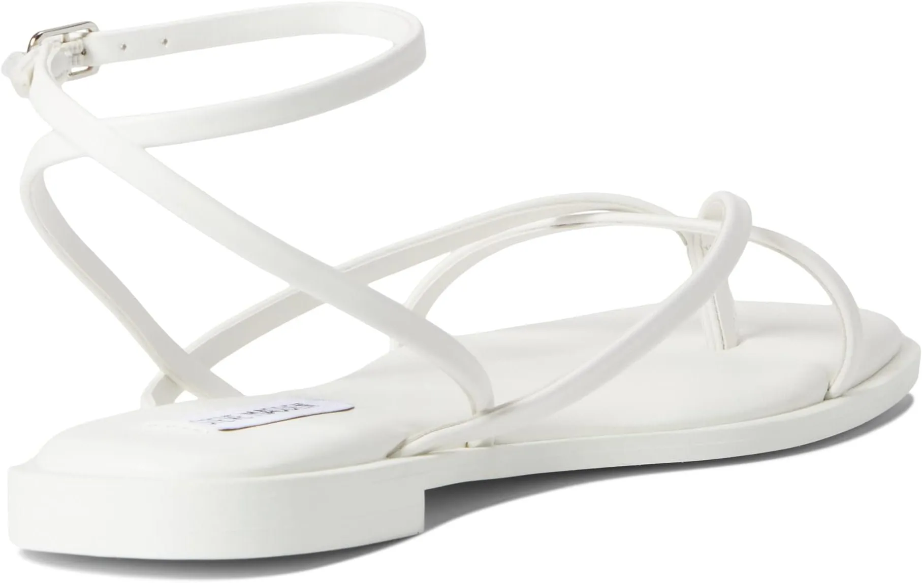 Agree Sandal Steve Madden Flat Sandals, White