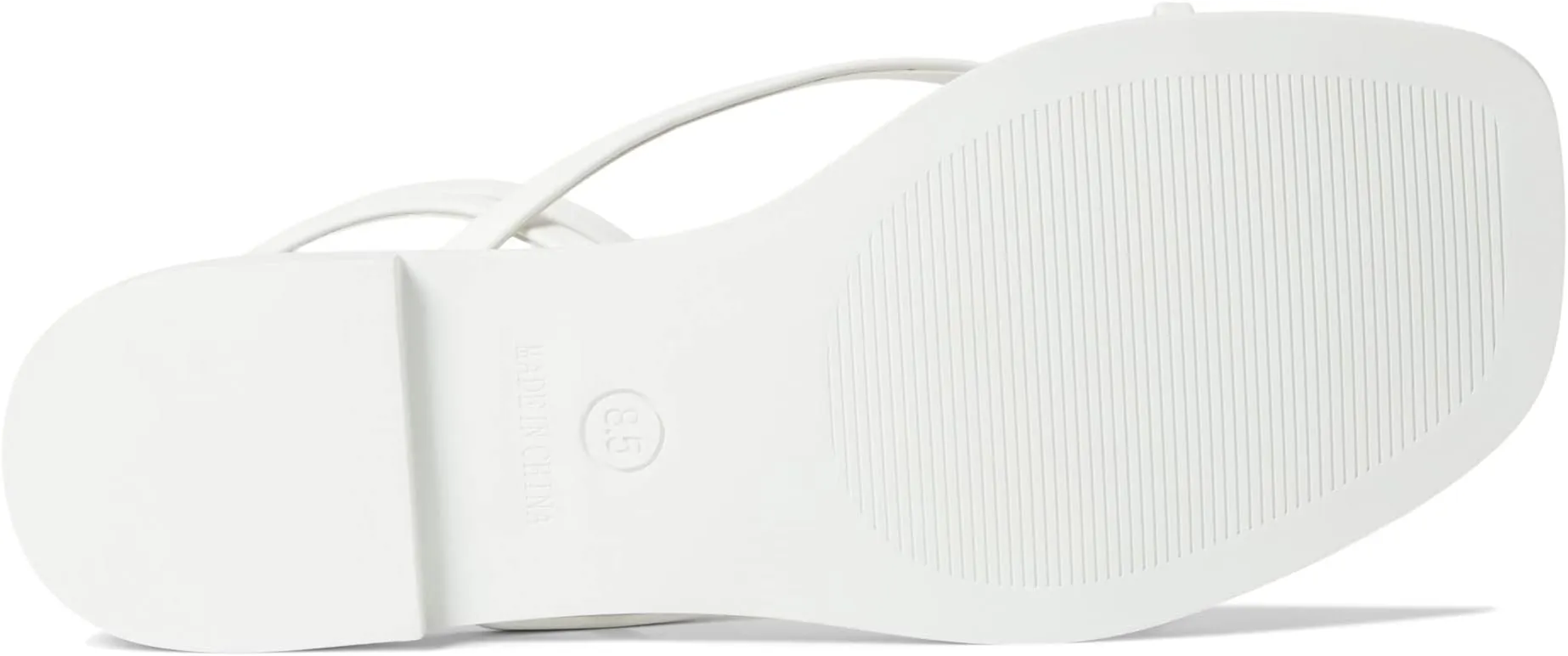 Agree Sandal Steve Madden Flat Sandals, White