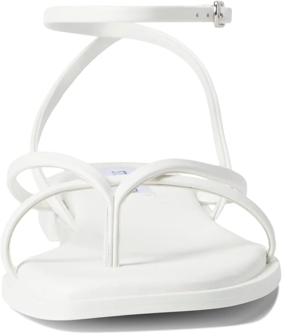Agree Sandal Steve Madden Flat Sandals, White