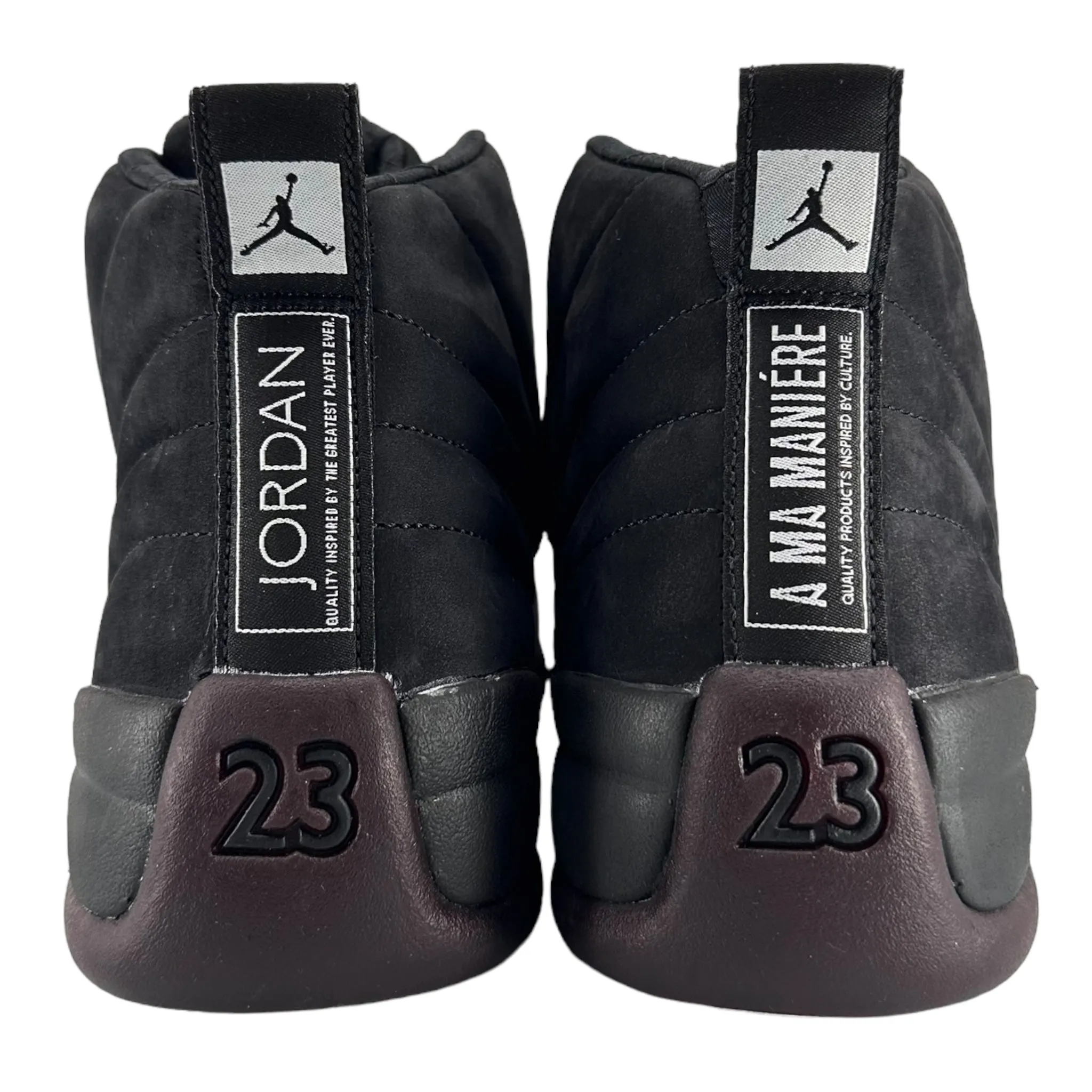 Air Jordan 12 Retro SP A Ma Maniére Black (W)