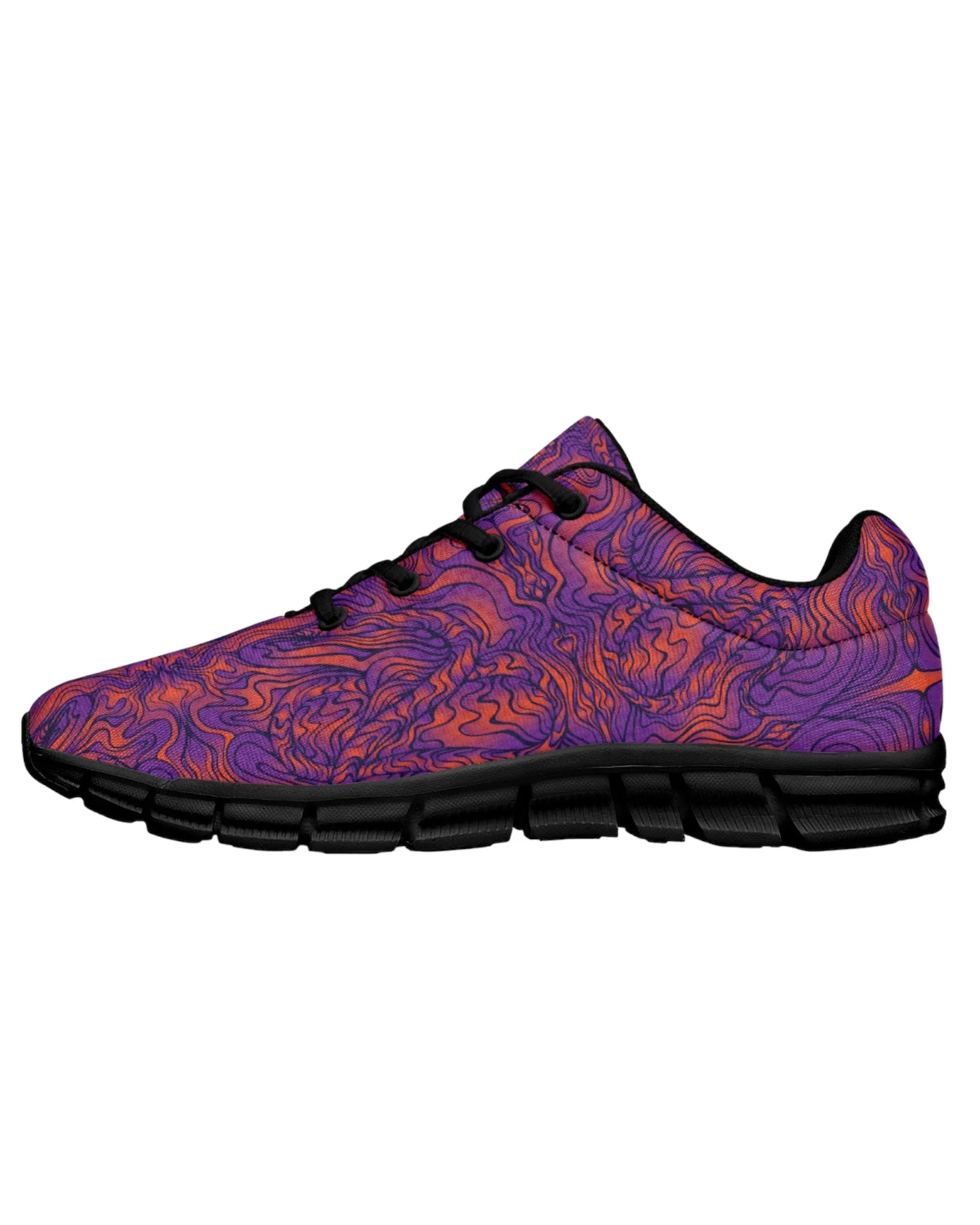 Amethyst Fire Festival Sneakers