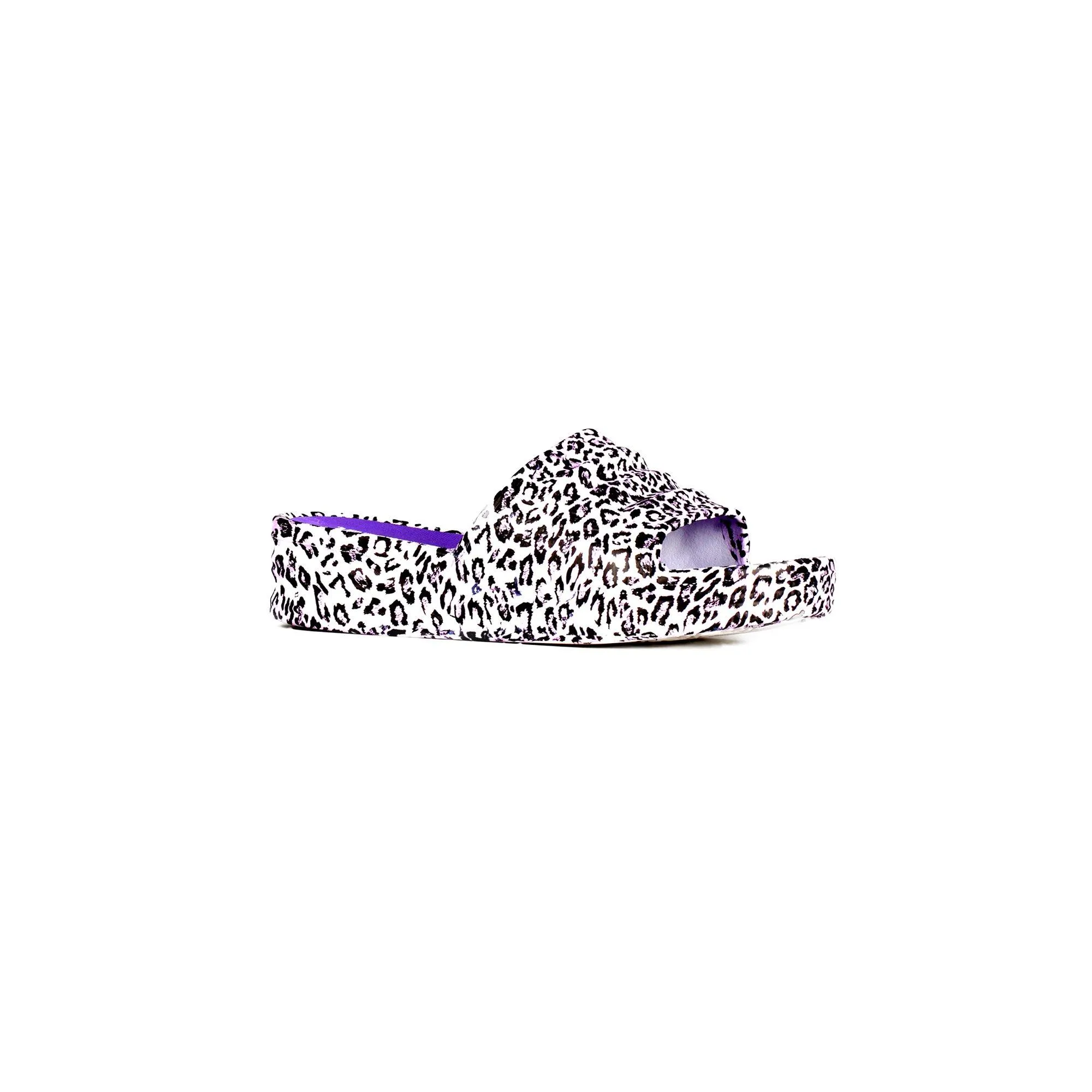 Animal Print Slides - White Leopard