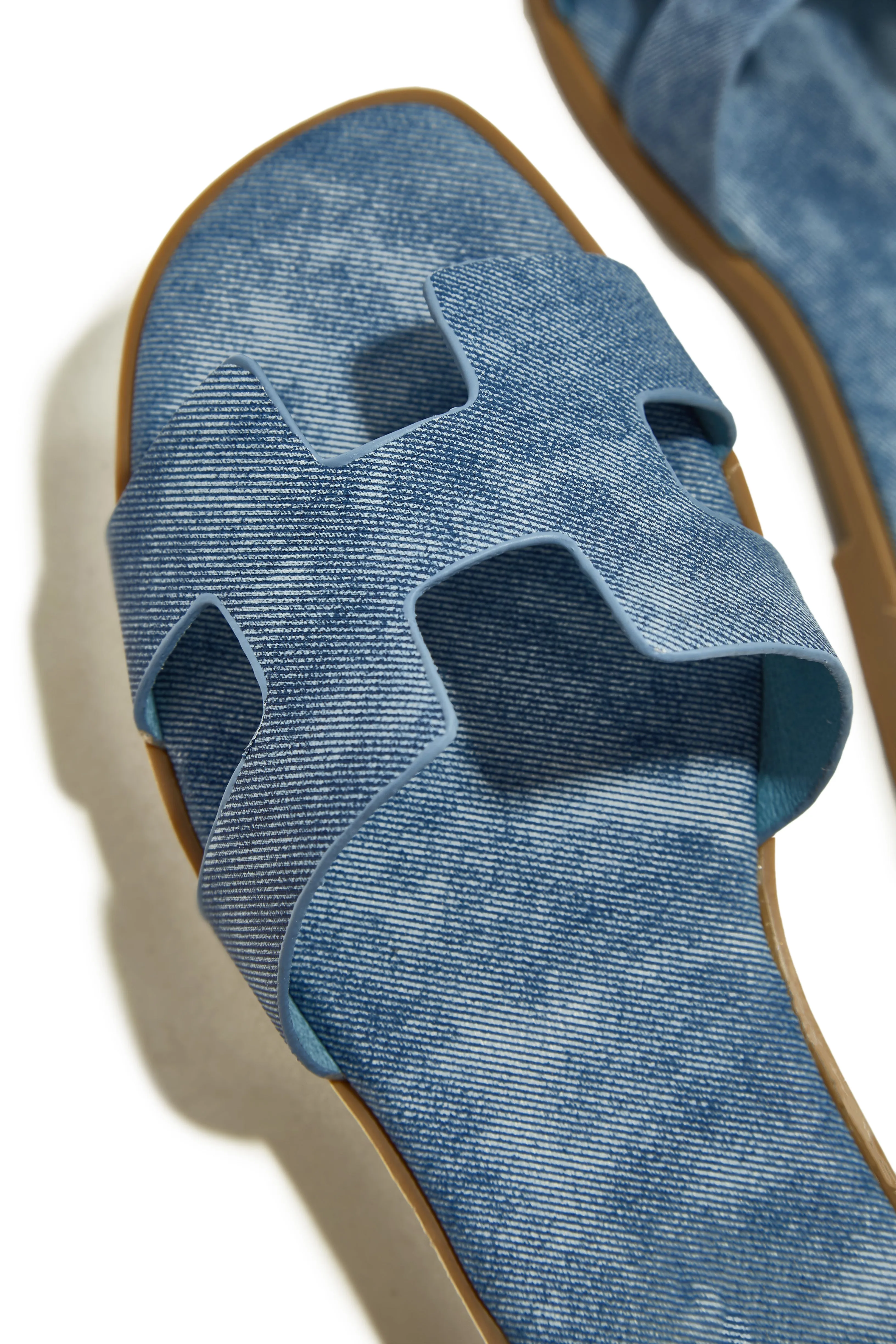 Bianka Slip On Sandals - Denim