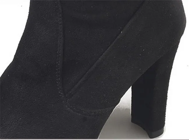 Boots - Women Over the Knee fashion boots - Tiara