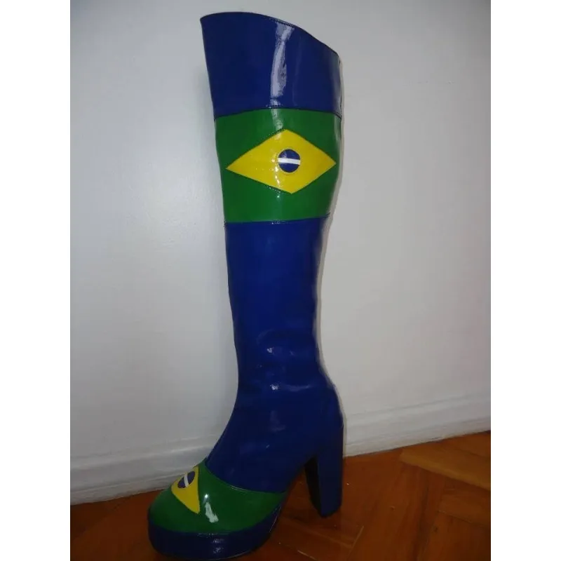 Brazil Knee High Samba Boots