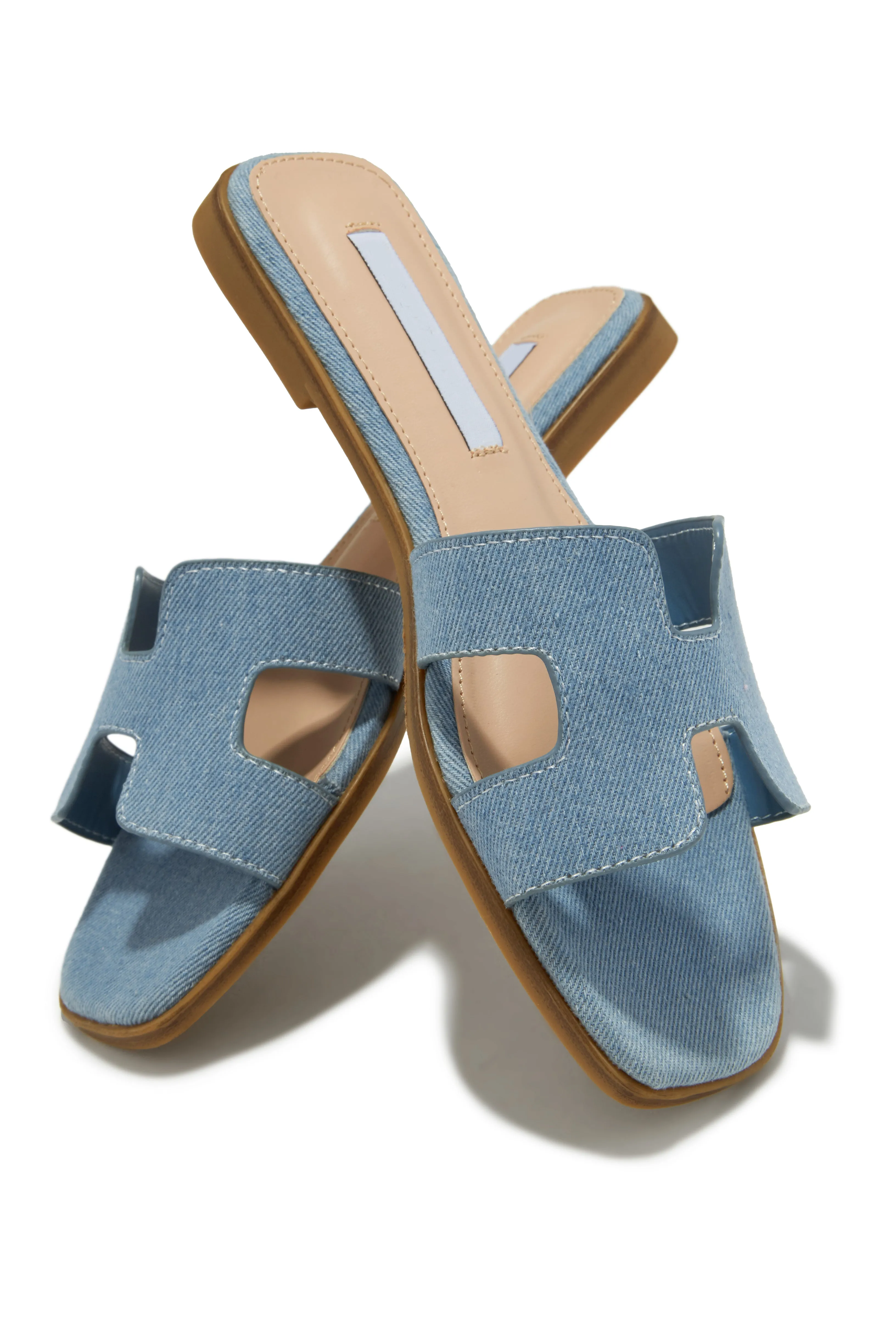 Caicos Resort Slip On Sandals - Denim