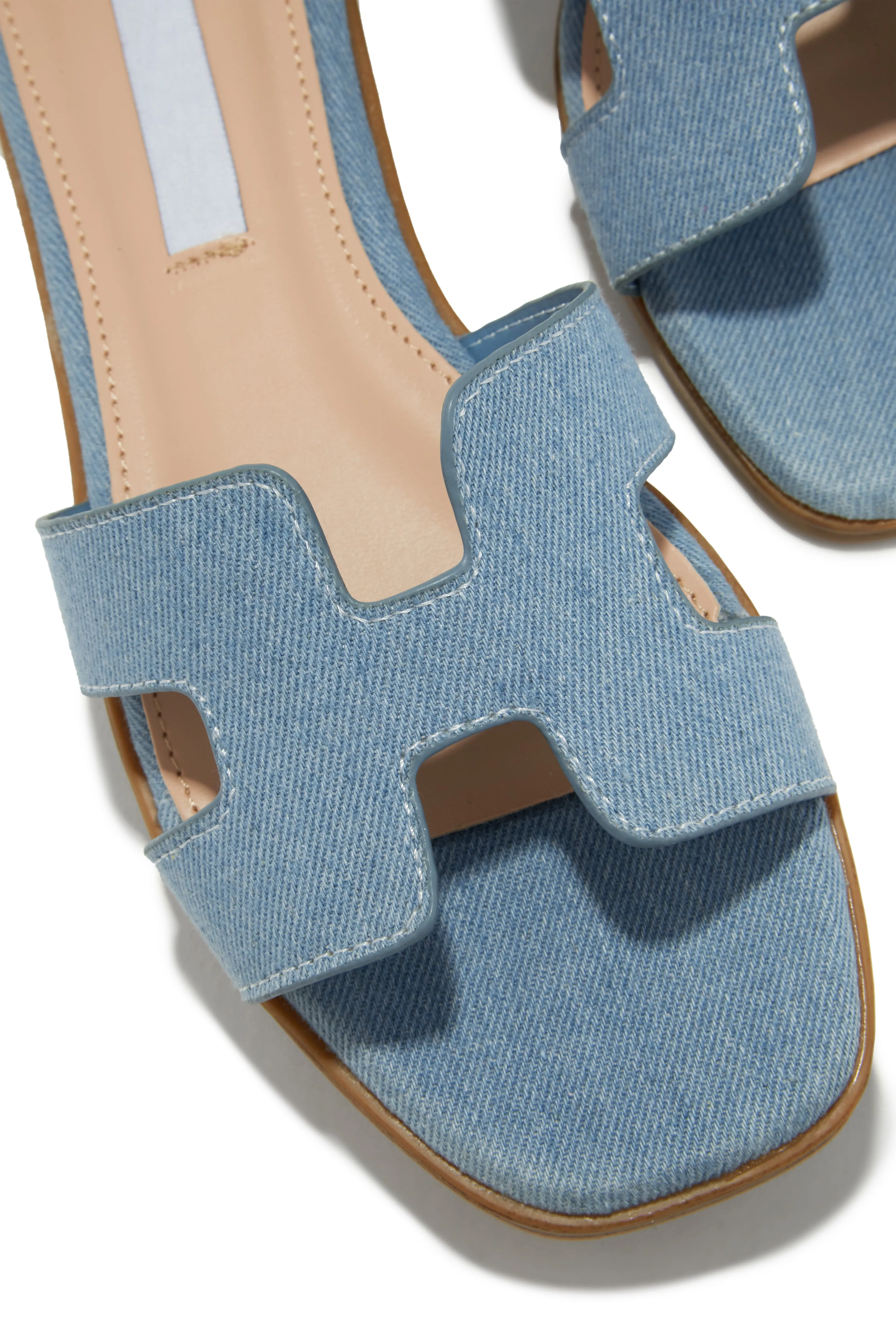 Caicos Resort Slip On Sandals - Denim