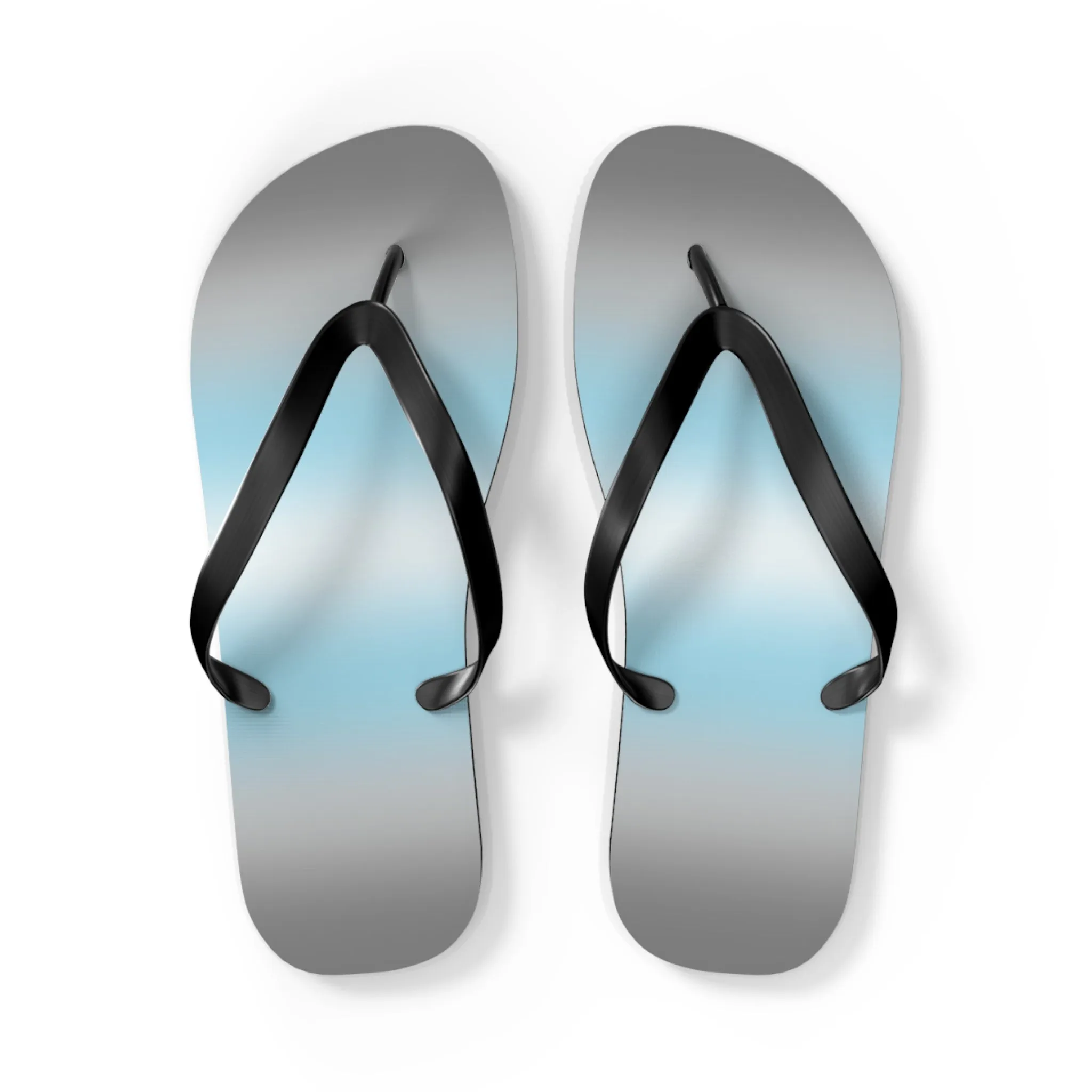 Demiboy Pride Ombre Flip Flops