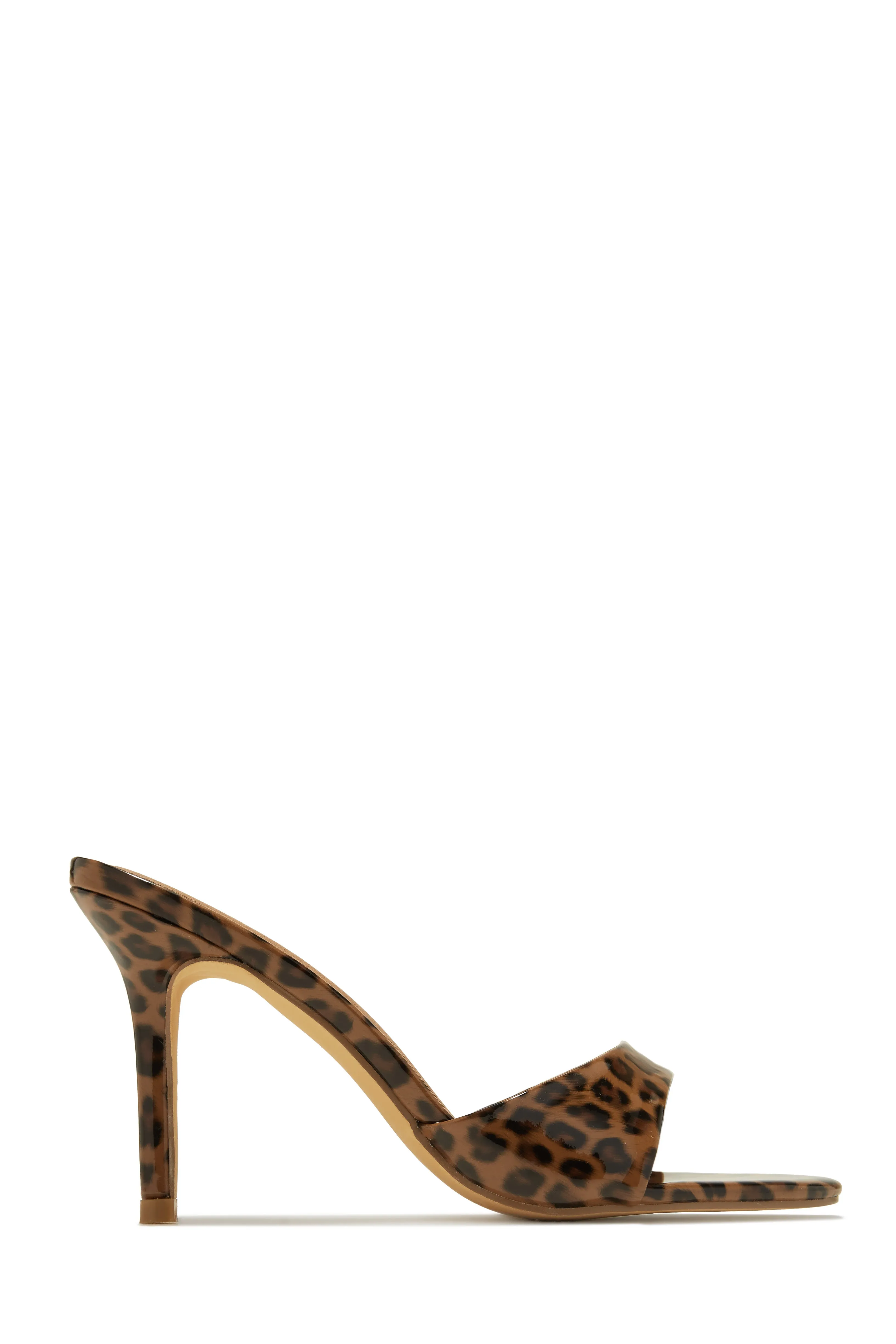 Kelia Mid Heel Mules - Black
