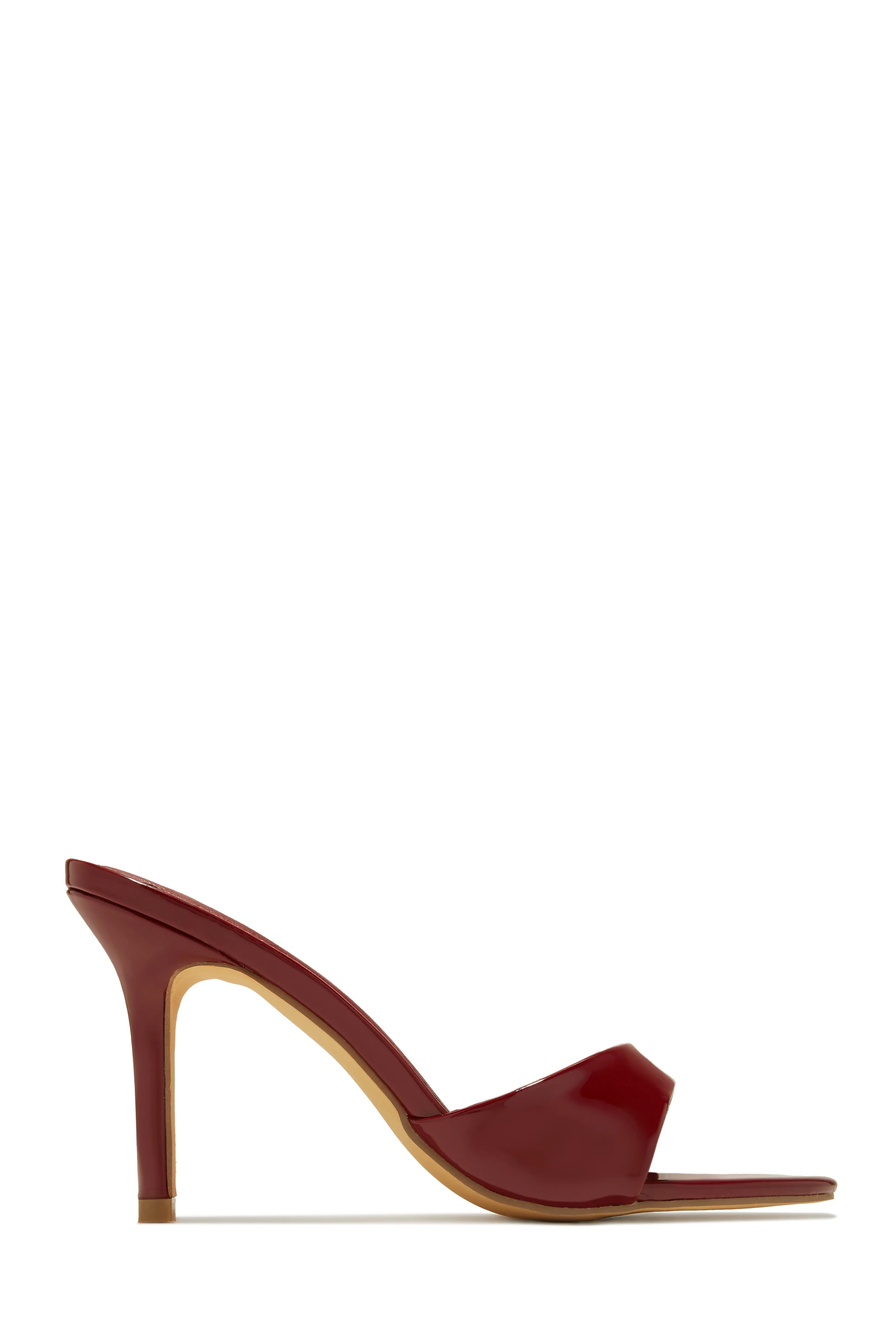 Kelia Mid Heel Mules - Black