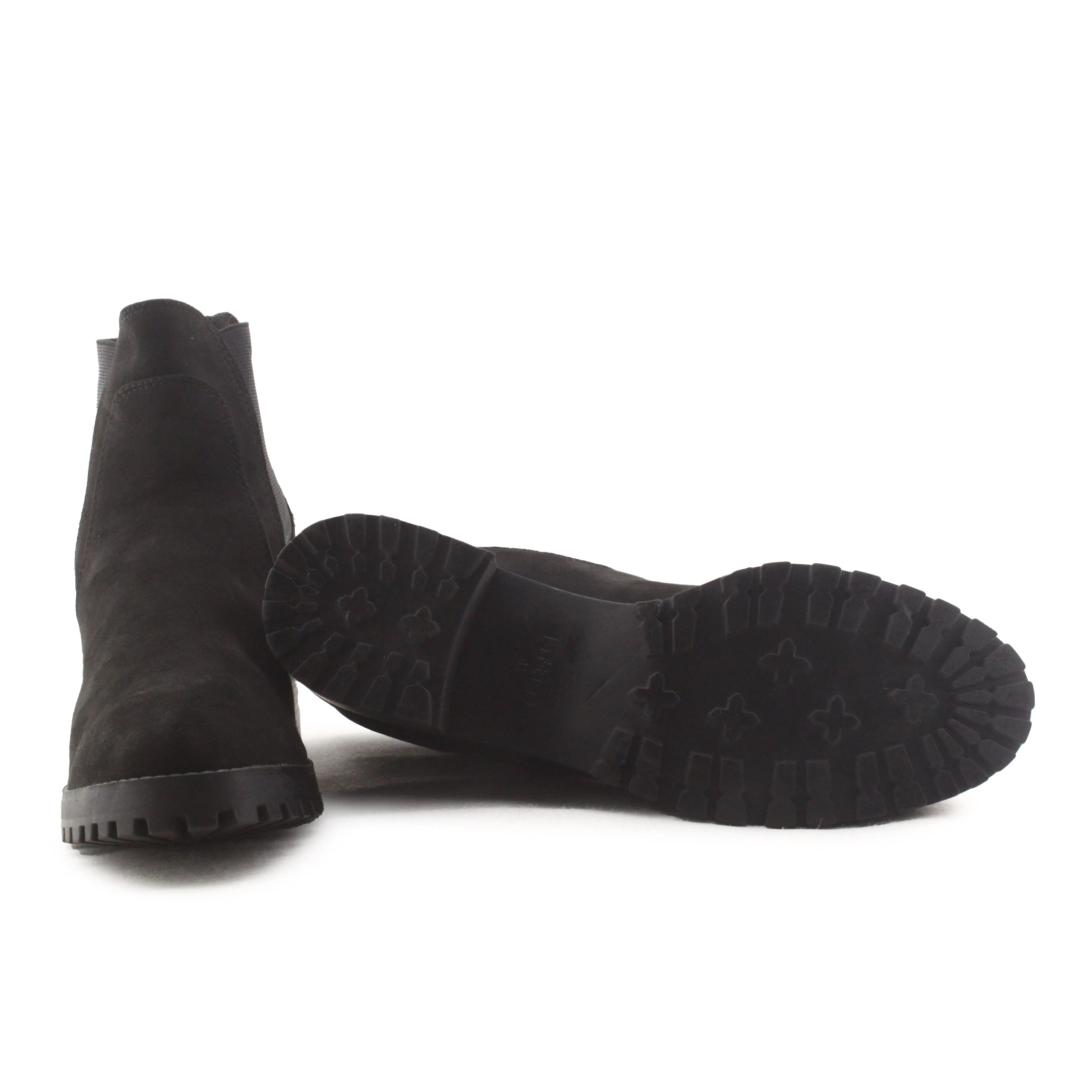 Lefties Stretchable Ankle Boots | Suede