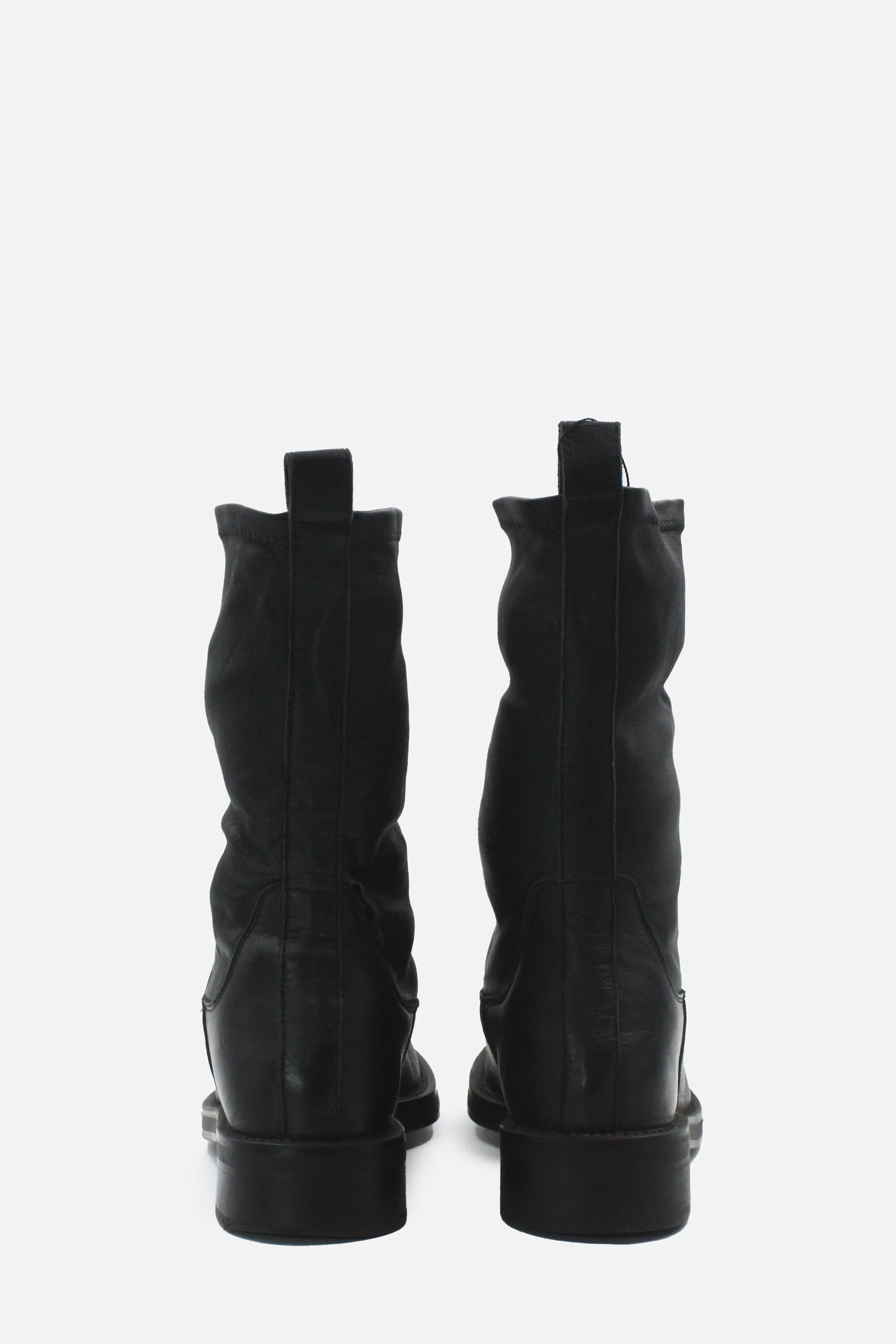 Massimo Dutti Block Ankle Boots | 100% Authentic Leather