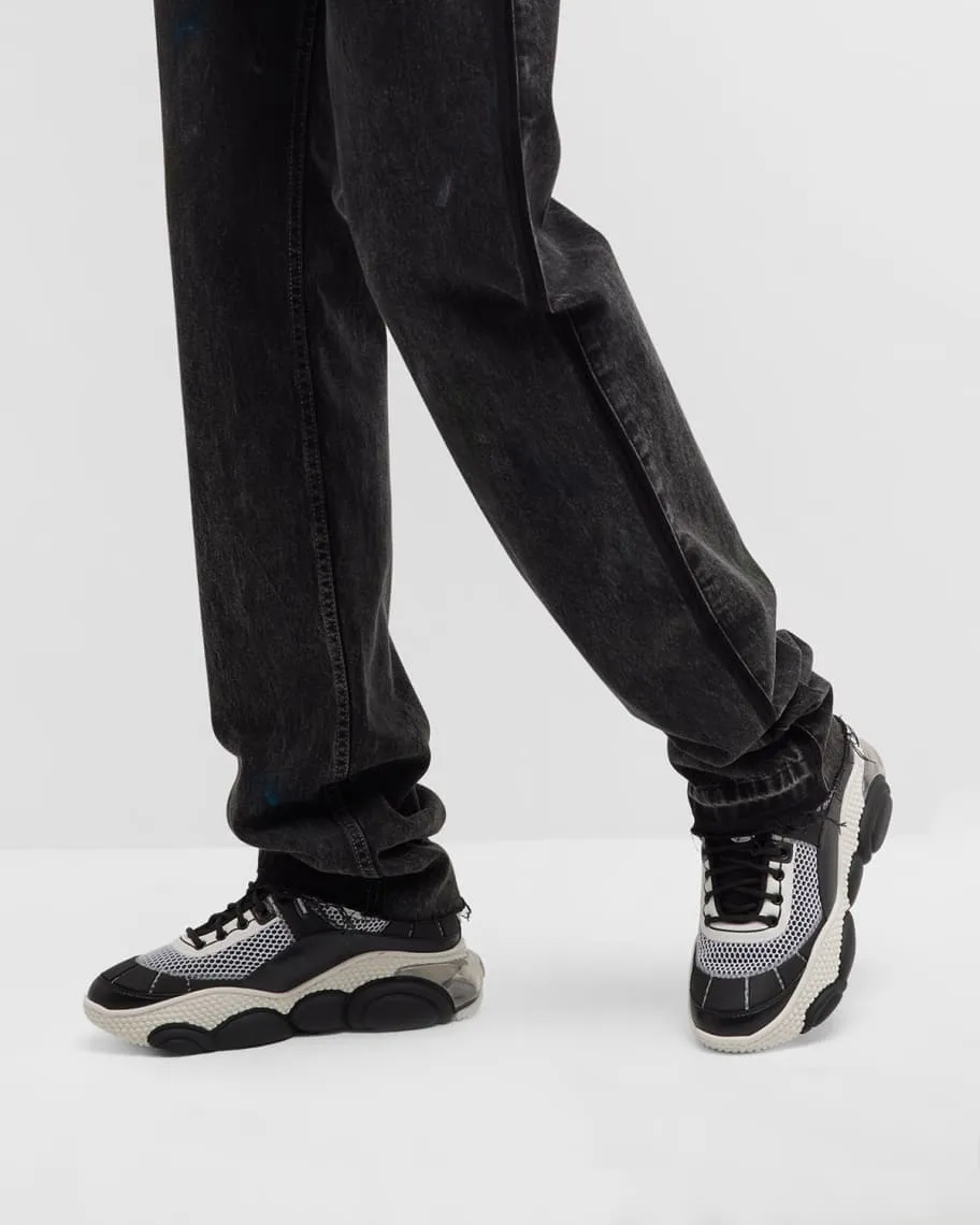 Men's fashion sneakers Teddy Bubble Mesh Moschino