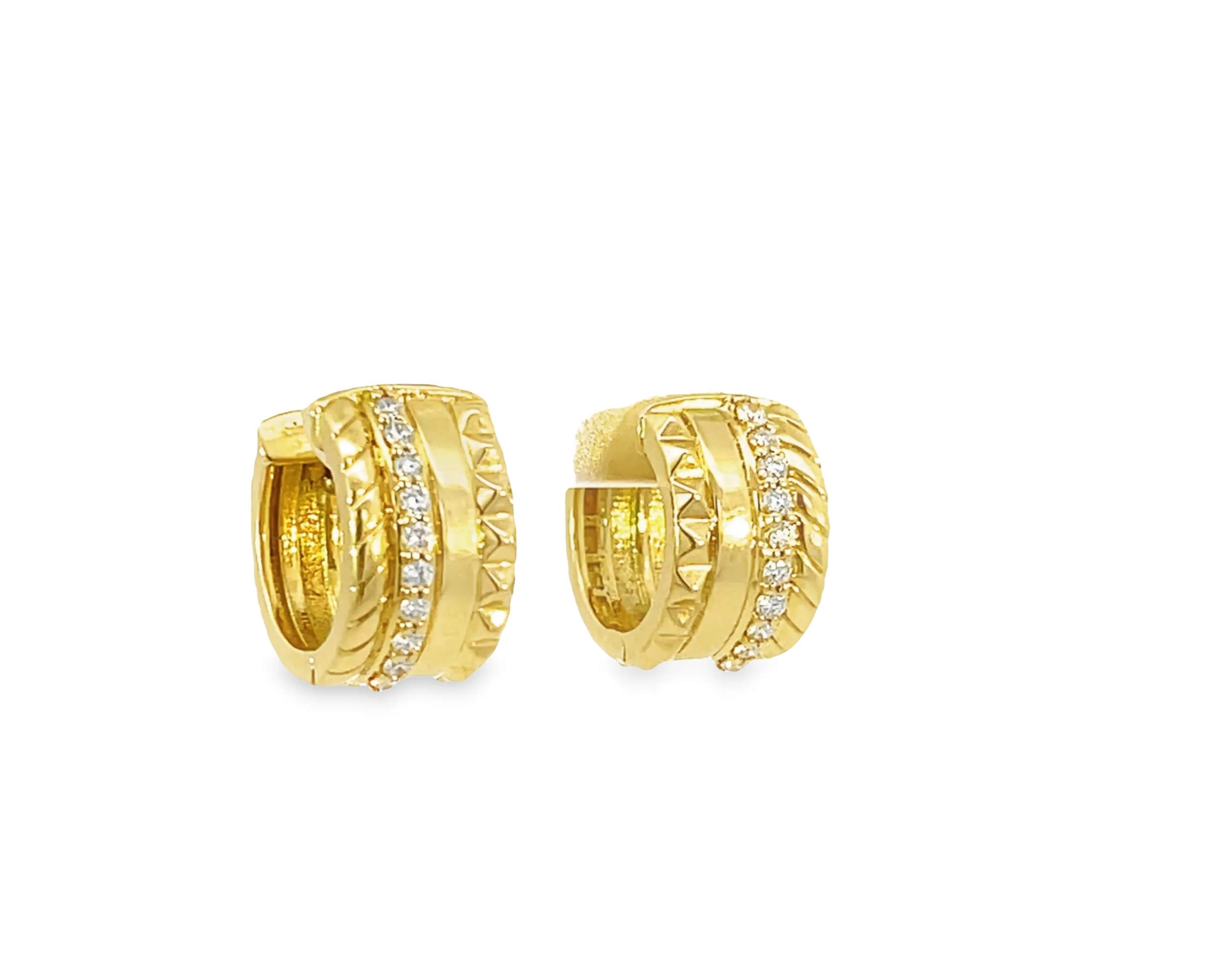 Penny Preville Stack Huggie Earrings