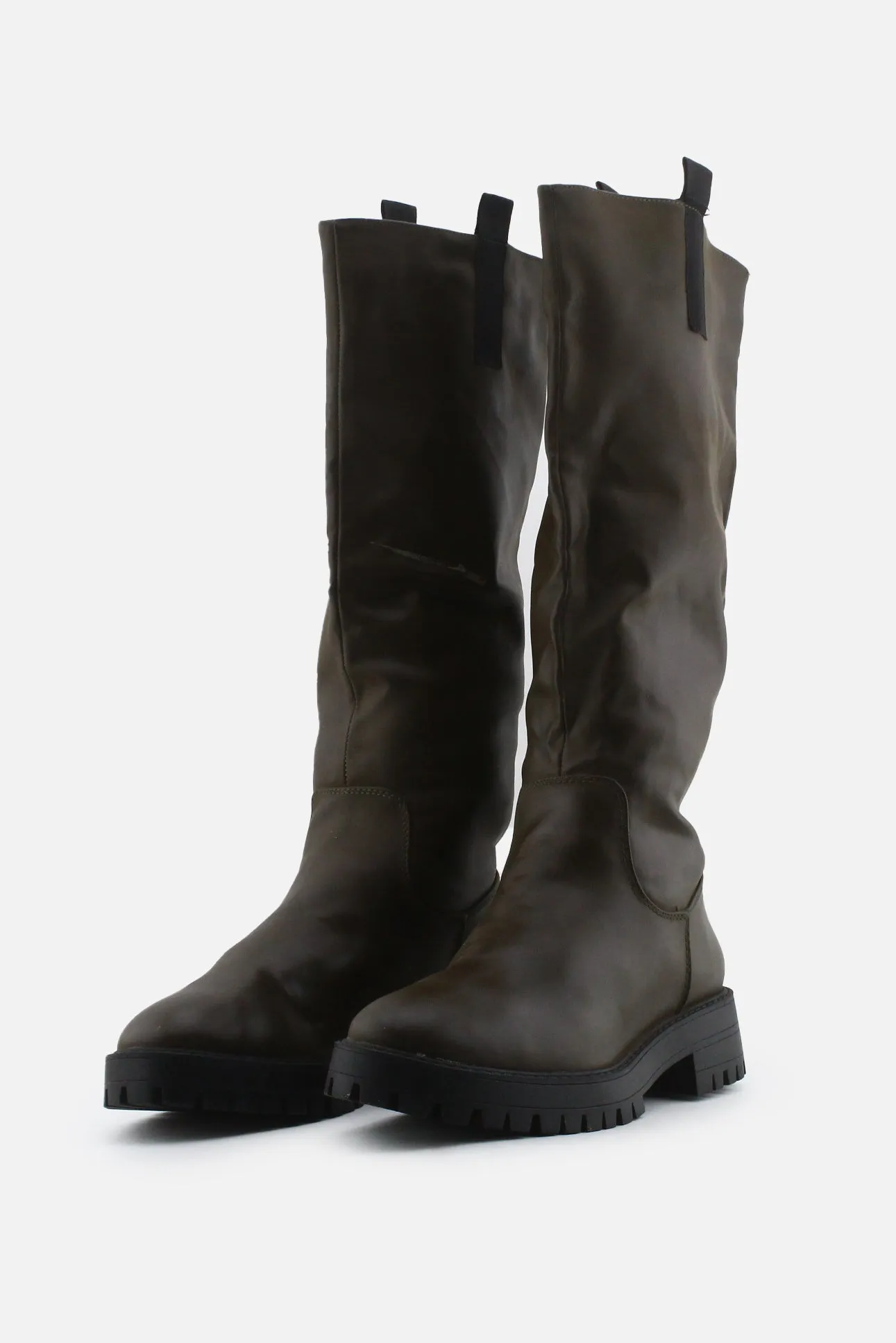 Pull & Bear Knee High Boots | 100% Authetic Leather