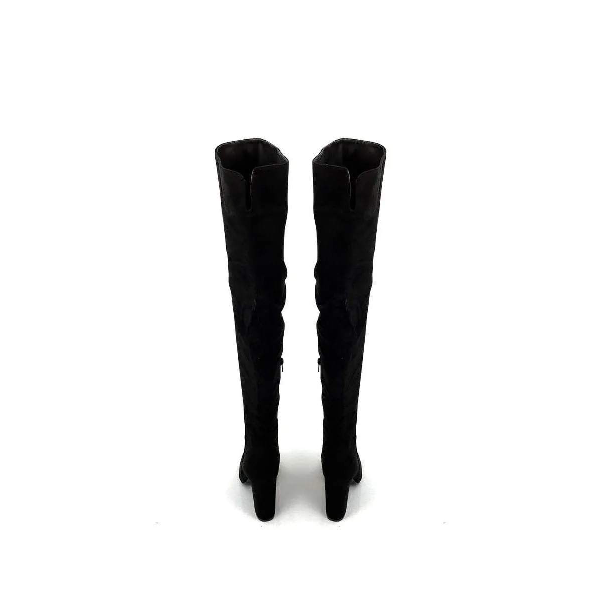 Rhoda High Block Heel Overknee Boot