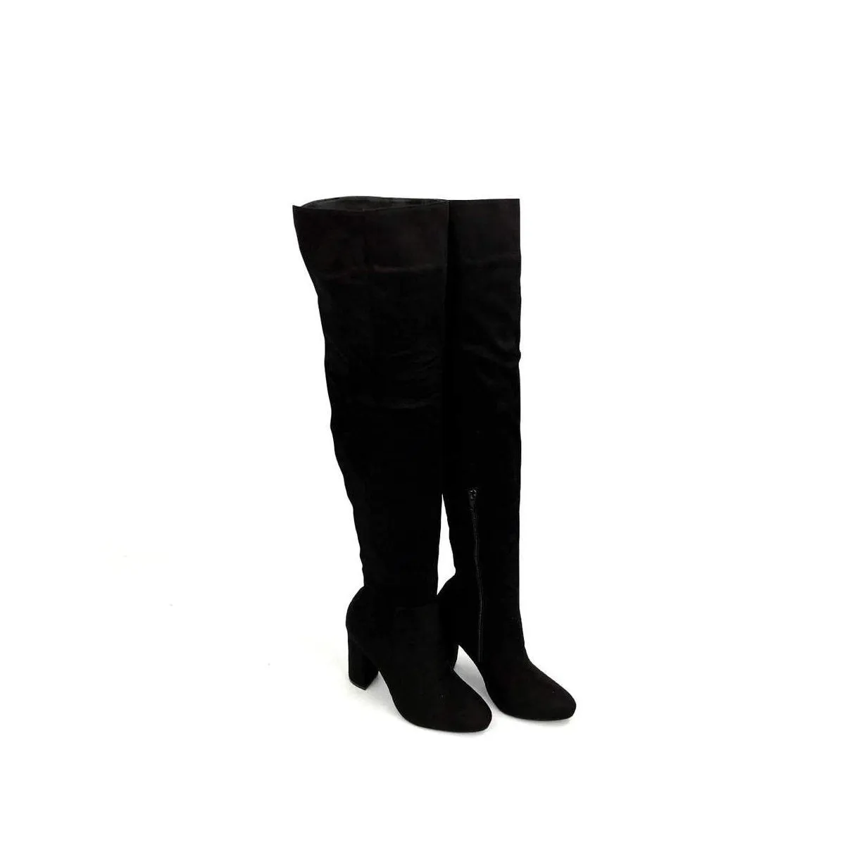 Rhoda High Block Heel Overknee Boot