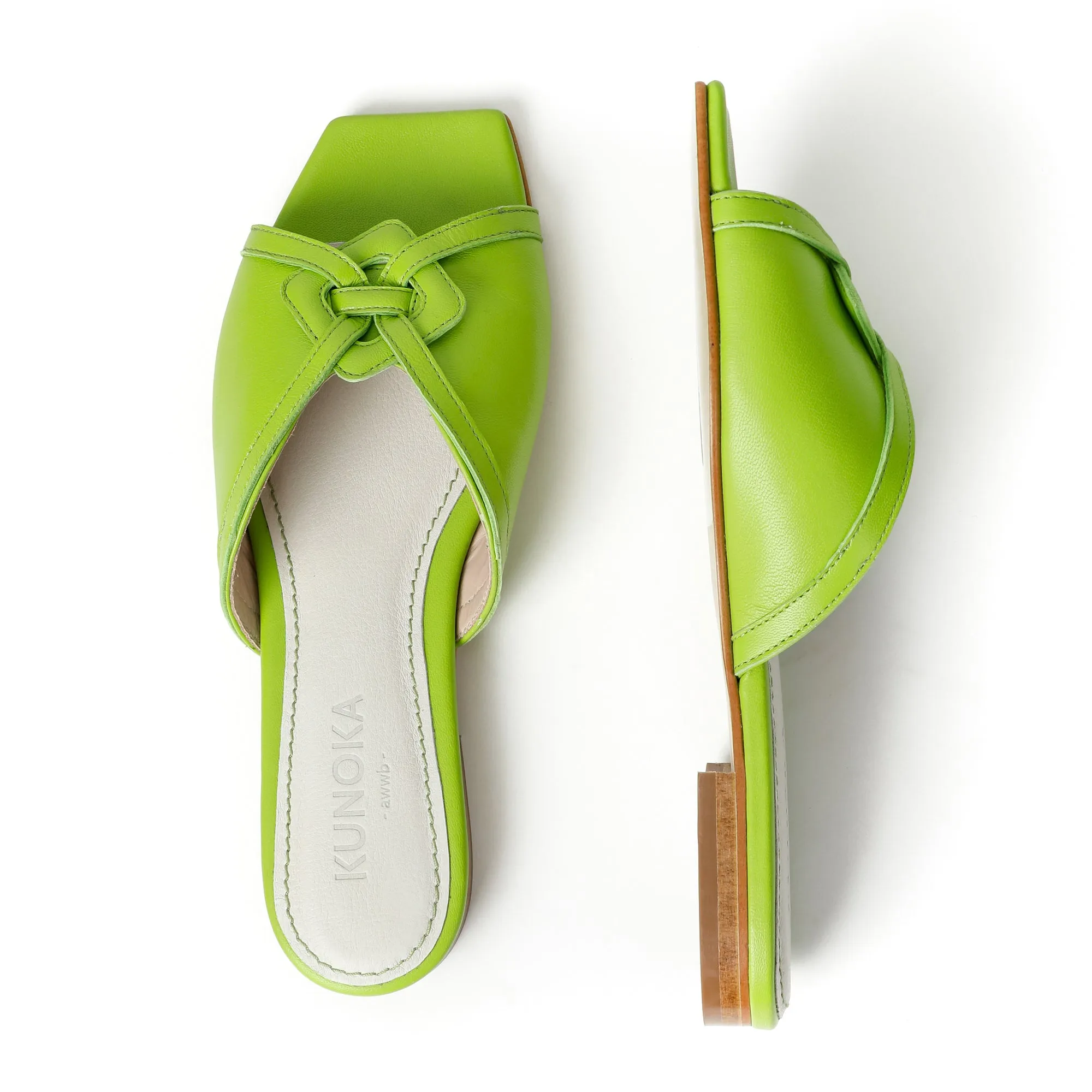 SANDRINE flat sandal - Grashopper