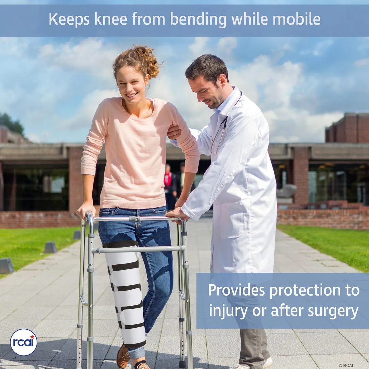 Single Panel Knee Immobilizer