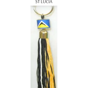 St. Lucia Small Ring Tassel
