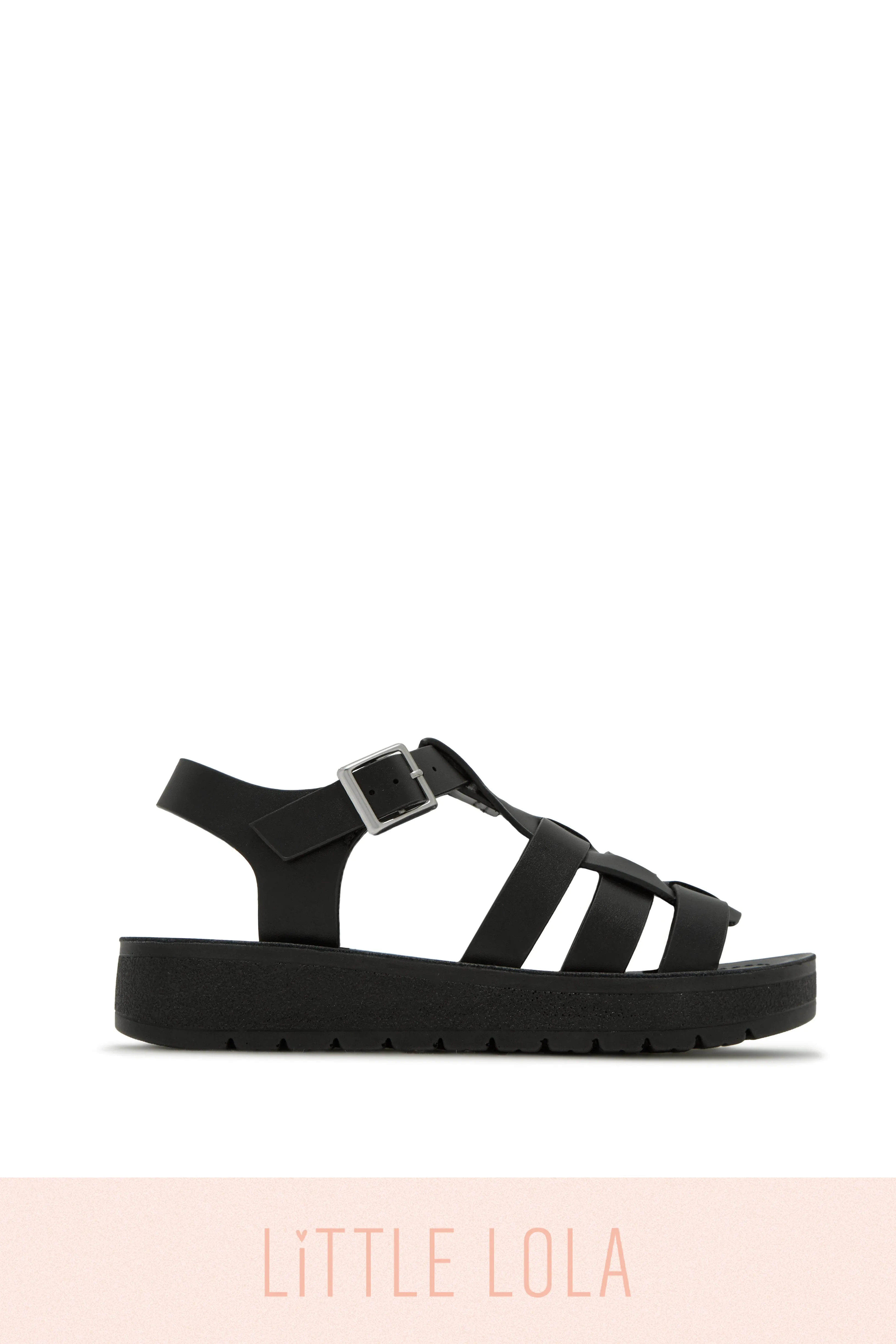 Summer Vacation Kids Flat Sandals - Tan