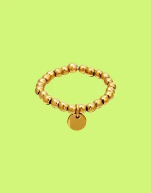 Toe ring with coin